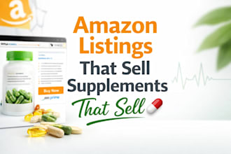 write high converting amazon supplement listings as a pharmacist