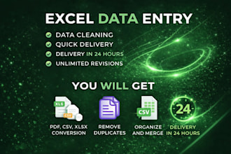 excel data cleaning, organizing, merging and formatting CSV files