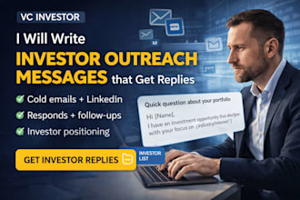 write investor outreach messages that get replies