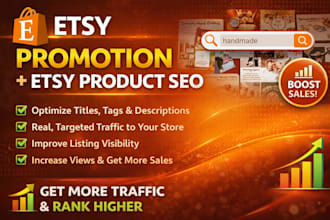 do etsy store promotion, etsy product SEO, etsy marketing