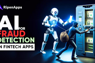 develop ai finance web, ai investment advisor web, saas fraud detection bot
