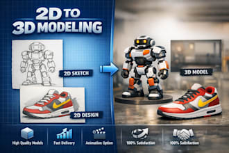 convert 2d image to 3d printable stl file for 3d printing