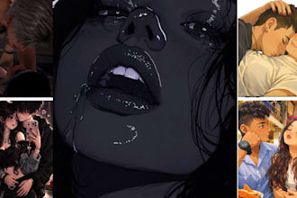 draw nsfw creative erotic illustration