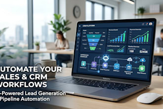 setup ai crm automation sales funnel lead generation sales pipeline automation