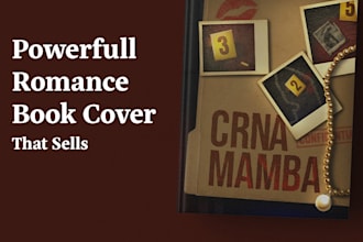 design a powerful romance book cover with strong concept