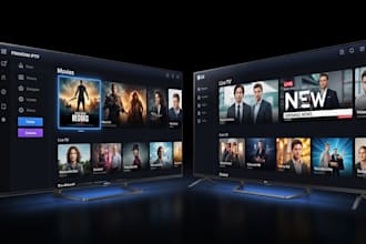 develop iptv app for samsung and lg smart TV tizen and webos