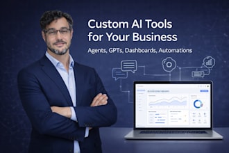 build custom ai agents, gpts, and dashboards tailored to your business
