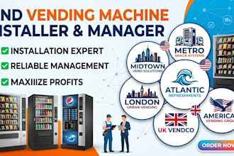 vending machine placement installer and manager locations