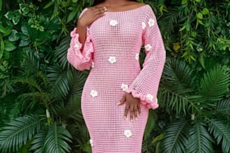 create ai fashion photoshoot for african and modest clothing