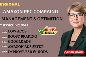 do amazon ads setup and google ads adwords PPC campaign, optimize and manage