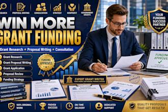 do grant research, grant proposal writing, grant consultation grant application