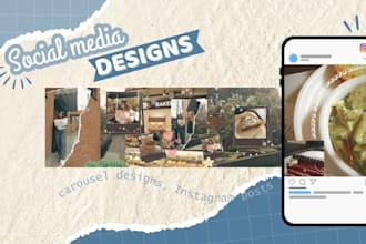 design instagram carousel posts in canva