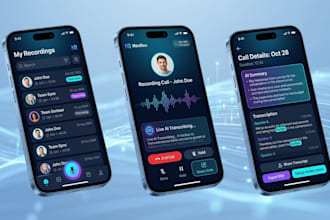 build a secure ai powered call recording and transcription app