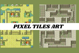 pixel art tileset sprite sheet pixel video game game art tiles pixel art