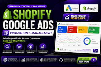 promote shopify store google ads boost shopify marketing sales funnel fb ig ads