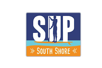 make exciting logo for paddle board rental company