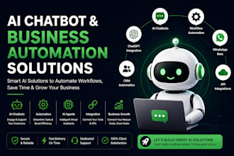 create ai chatbots and business automation solutions