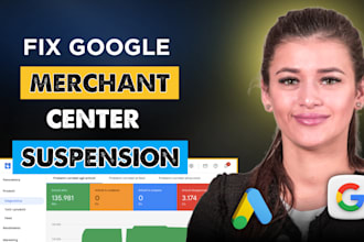 resolve google merchant center suspension gmc