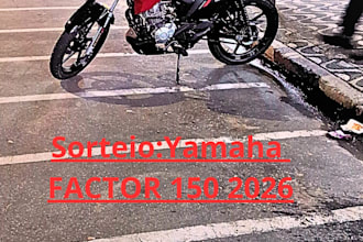 design a modern motorcycle raffle logo