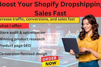 boost shopify sales dropshipping ecommerce store facebook shop tik tok shop ig