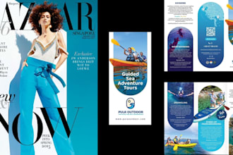 modern magazine layout booklet magazine editorial design in adobe indesign