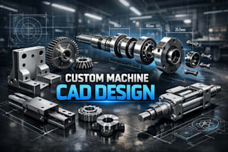 do reverse engineering and prototype cad design in solidworks