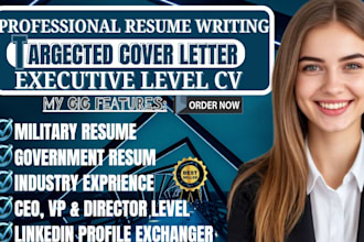 rewrite and optimize your professional resume and CV
