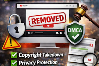 do youtube video removal and online defamation and privacy protection service
