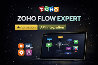 automate workflows using zoho flow API and integrations