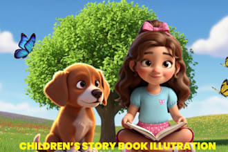 design book illustration story book illustration kids book children book