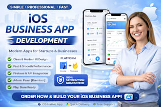 develop android ios or hybrid business mobile app