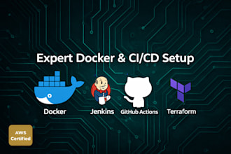 set up docker containers and ci cd pipelines for your app