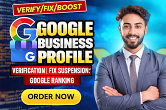 fix suspended google business profile reinstatement and verification