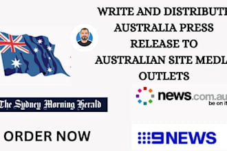write and distribute australia press release to australian site media outlets