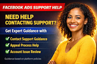 contact support to fix your disabled ad account and business manager ad account
