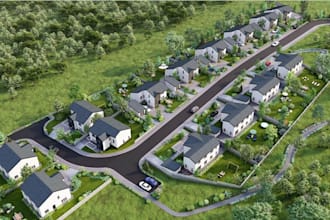 design 2d siteplan,urban residential neighborhood development,zoning plan layout