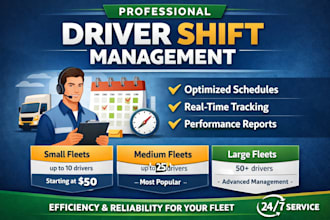 professional driver shift management for your fleet operations