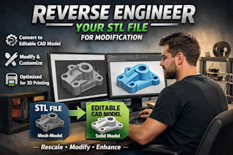 reverse engineer an stl file for modification