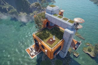 create realistic level, environment and lighting in unreal engine 5