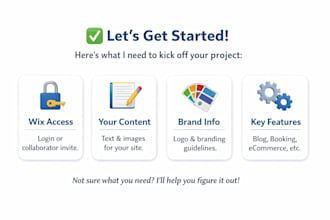 design a high converting wix landing page for your business