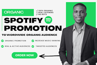 spotify music promotion for real stream and audience growth