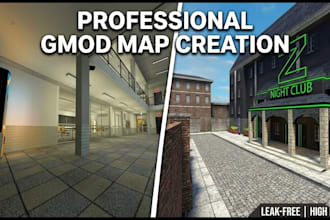 create gmod map, player model, or weapons and i do hammer editor for garrys mod
