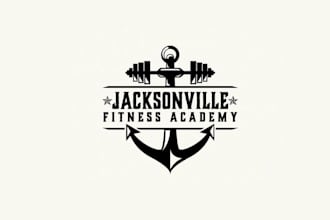 design exclusive exceptional fitness academy logo