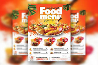 do creative and unique flyer design