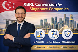 convert financial statements into xbrl for singapore company compliance