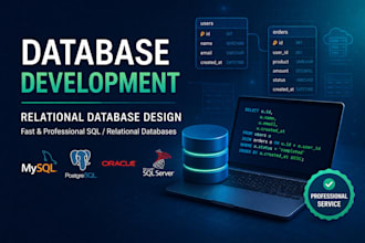 design and build a relational database for your project