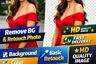 remove background and create a professional png image