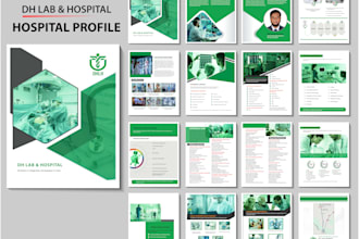 design professional company profile and corporate brochure