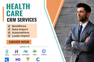 healthtech crm nexhealth tebra enquire leadsquared referralmd veeva cured pega