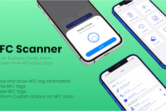 develop nfc ios app for business cards